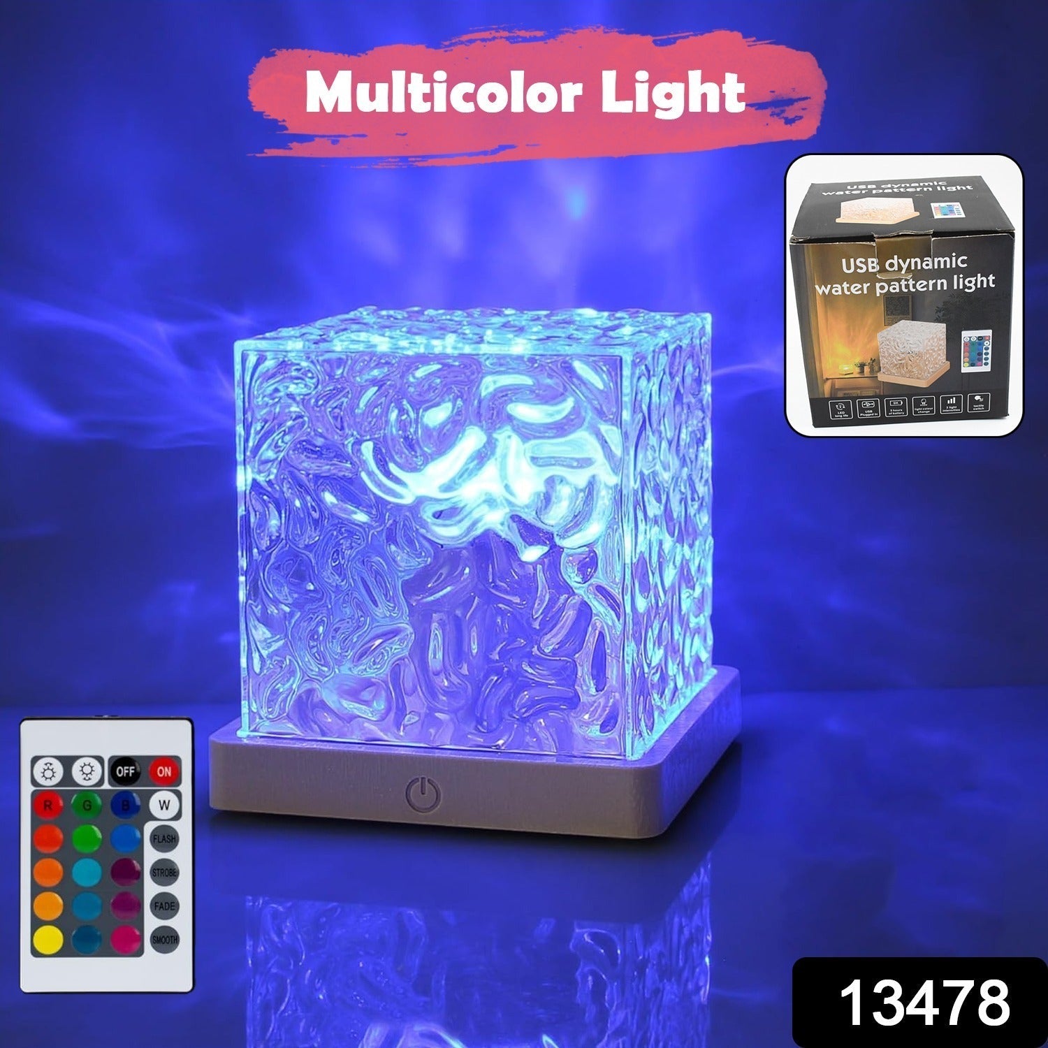 Ocean Wave Projector Lamp water ripple effect on wall