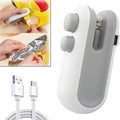 Mini bag sealer with 2 in 1 heat seal and cutter function
