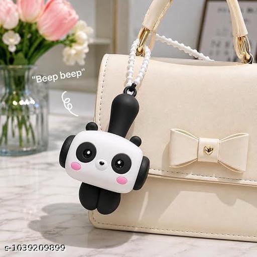 Plastic Keychains - Black Animal Keychain