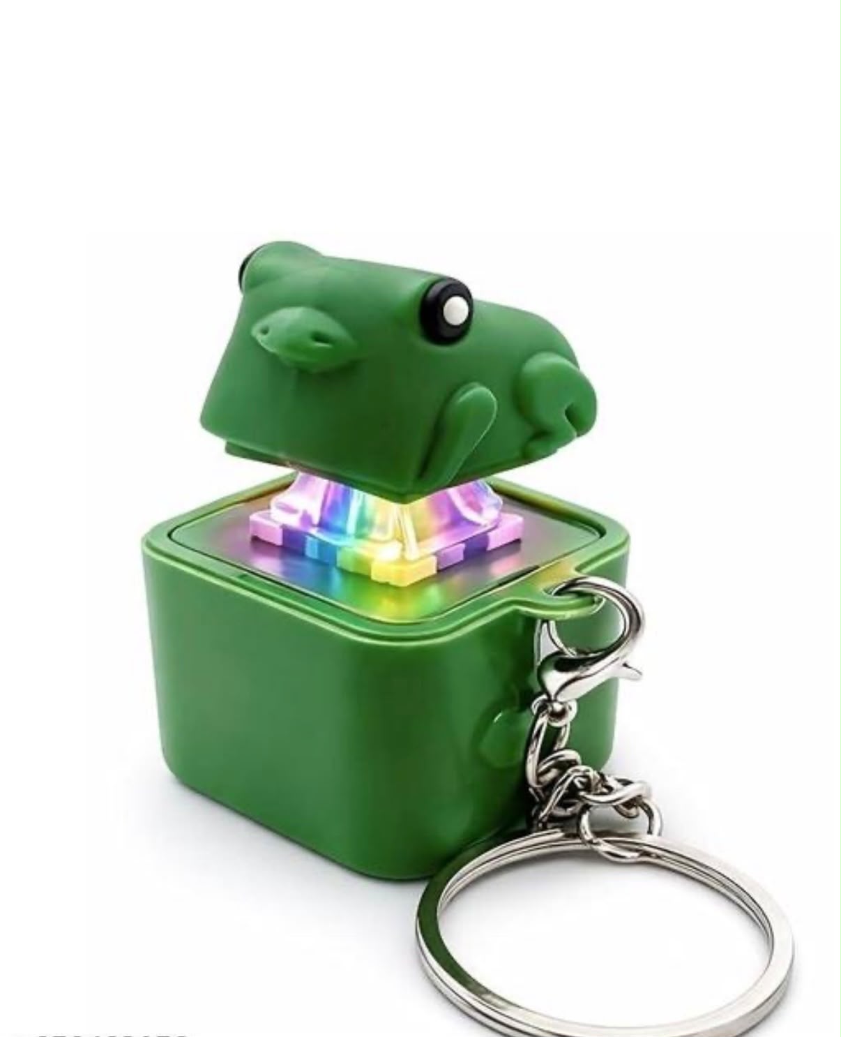 Cute Frog Cartoon Keychain for Kids and Bags
