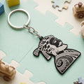 Chhatrapati Shivaji Maharaj stainless steel keychain